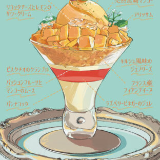 宮崎マンゴーパフェ