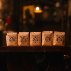 まずこの一杯を。パペルブルグのブルグブレンド